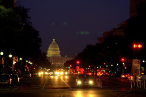 US Capitol at Night